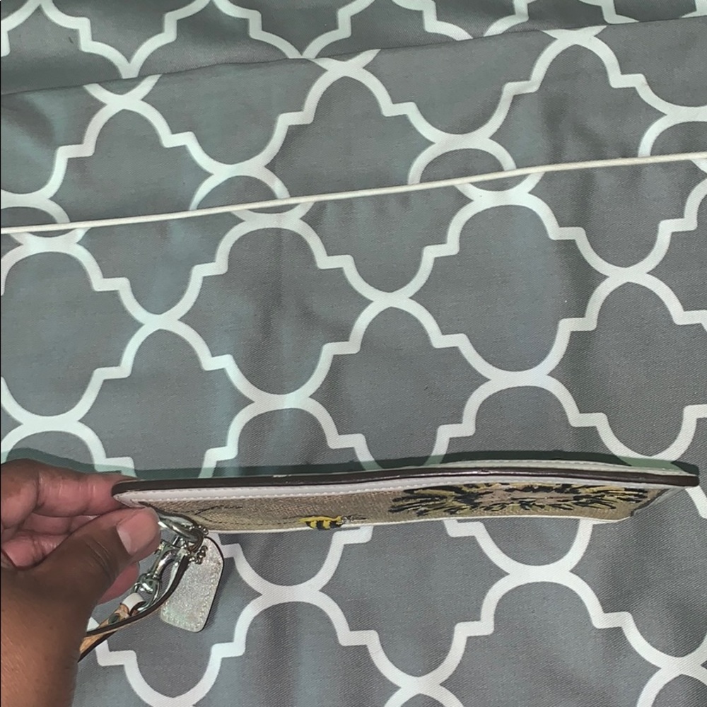 Coach Bumblebee Wristlet - Picture 7 of 8